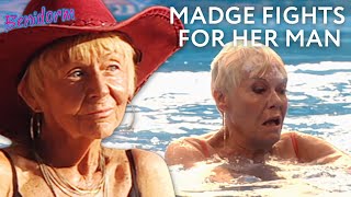 Madge Throws Sylvia in The Pool  Benidorm [upl. by Atteve]