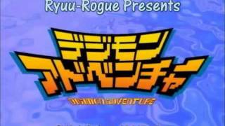 Digimon Adventure Japanese Opening 480pSubtitledw Lyrics [upl. by Encratis]