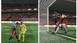 Dream League Soccer  Chrisene robs the GK and forces Penetra own goal  AZ Alkmaar 03 Exeter City [upl. by Norrahc]