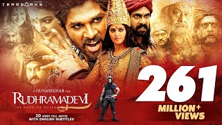 Rudhramadevi 2D Hindi Full HD Movie  Anushka Shetty Allu Arjun Rana  Gunasekhar [upl. by Alah725]