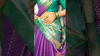 😍Silk saree in NIVISTYLEsareedraping sareedrapingguide [upl. by Laszlo]