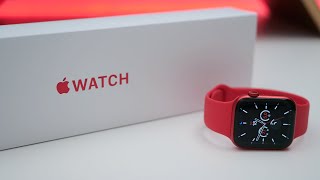 Apple Watch Series 6 Unboxing Setup and First Look [upl. by Aliekat800]