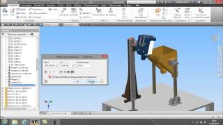 Tuto10 Autodesk Inventor Les bases piloter contrainte translation et rotation [upl. by Hallsy756]