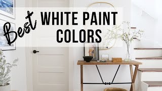 Best Interior White Paint Colors [upl. by Moselle493]