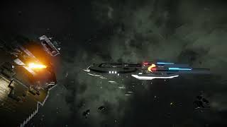 Space Engineers 2023 Excelsior 2 and BS Galactica Vs Hammerhead Corvette and Star Destroyer [upl. by Jerroll]