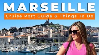 Marseille France Cruise Port Guide  Best Things To Do In Marseille 4K [upl. by Rese]