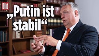 Viktor Orban Darum wird die Ukraine Putin nicht besiegen  Interview mit Paul Ronzheimer [upl. by Nealon232]