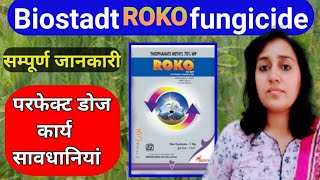 Roko Fungicide uses  Thiophanate methyl 70 wp  Roko fungicide drenching  systemic fungicideRoko [upl. by Raynah940]