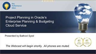 Project Financial Planning in Oracle EPBCS [upl. by Ellerd]