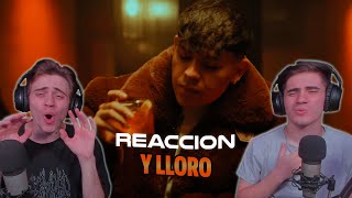 REACCION Junior H  Y LLORO Official Video [upl. by Ardyth]