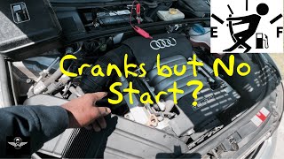 Vehicle Cranks but No Start Symptoms Tips on HowTo Diagnose and Check for Fail Fuel Pump Failure [upl. by Newton295]