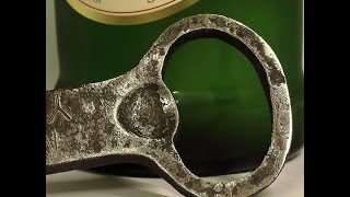 Blacksmithing  Hand Forging A Bottle Opener [upl. by Certie290]