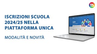 Iscrizioni scuola 202425 nella piattaforma unica modalità e novità [upl. by Maloney]