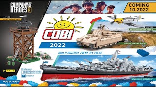 COBI Catalogue Katalog 2022  Build History Piece By Piece 2022 [upl. by Ful]