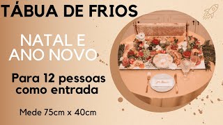 Como montar uma TÁBUA DE FRIOS com Favo de Mel para NATAL e ANO NOVO [upl. by Celik]