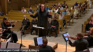 Norman E Brown conducting excerpts  Boise Baroque Orchestra [upl. by Lirbaj]