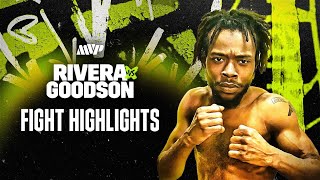 FIGHT HIGHLIGHTS  Jan Paul Rivera vs Justin Goodson [upl. by Luanne]