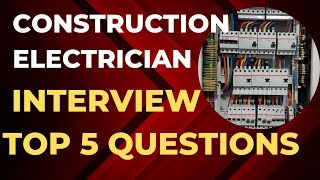 electrician interview top 5 questions answers  electrical interview  kk technical Dubai 🛠️ [upl. by Lansing196]