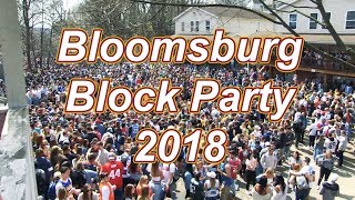 Official Bloomsburg Block Party Video 2018 [upl. by Alesiram]