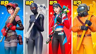 50 SWEATIEST Fortnite Skin Combos [upl. by Aranat740]