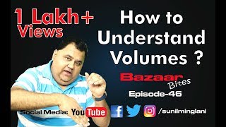 How to Understand Volumes  stock market Hindi video Episode46  Sunil Minglani [upl. by Anthony981]