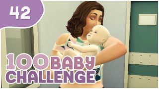 FATHER WINTERS BABY  Ep 42  The Sims 4 100 Baby Challenge [upl. by Avilo]