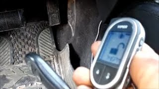 How To Install A Viper LCD 2 way Remote Start Alarm amp an Idatalink Flashlogic Bypass Module [upl. by Airretal411]