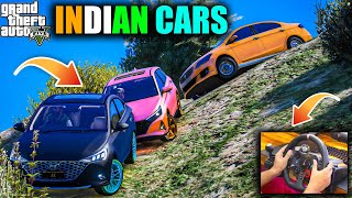 GTA 5  TOP INDIAN CARS EXTREME OFFROADING WITH TOYOTA FORTUNER AND BOLERO OFFROADING OMG 2024 [upl. by Aible]