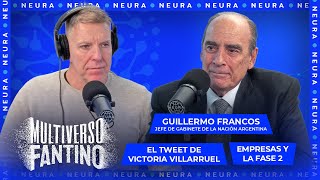 Guillermo Francos con Alejandro Fantino  Mano a Mano  Multiverso Fantino  1107 [upl. by Hsot431]