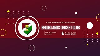 Brooklands CC U19s vs Didsbury CC U19s 26th July 2024 [upl. by Enoyrt845]