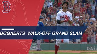 Watch Bogaerts walkoff grand slam Red Sox comeback [upl. by Nerrag841]