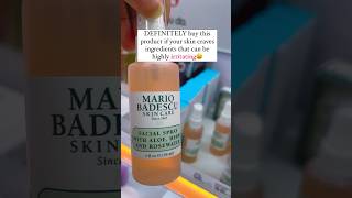 Mario Badescu Facial Spray Hard NO beautyshorts skincare mariobadescu shorts [upl. by Eiznik]