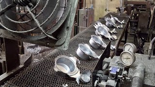 Unusual Aluminum Casting Pot Factory Mass Production Process [upl. by Suiravat410]