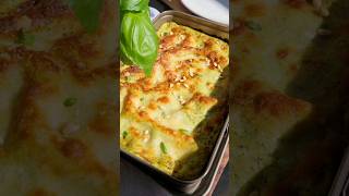 recette de lasagne à la crème courgette et basilic لازانيا [upl. by Ahsinoj]