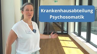 Krankenhausabteilung Psychosomatik  Rundgang [upl. by Raina]