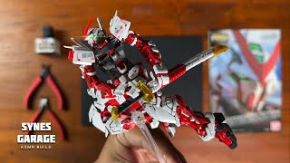 Gundam Astray Red Frame RG 1144  ASMR BUILD  Bandai [upl. by Indihar]