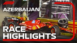 Race Highlights  2024 Azerbaijan Grand Prix [upl. by Snyder]