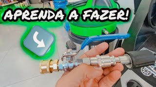 KIT DE ENGATE RÁPIDO PARA LAVADORA DE ALTA PRESSÃO COLOQUEI NA MINHA IPC NOVA E MOSTREI O USO🫡💚 [upl. by Yahsel]