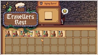 Aging Ale And Beer To Increase The Price And Make Easy Money  Travellers Rest  Part 14 [upl. by Sedberry717]