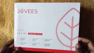 JOVEES fruit facial kit review best facial for best result and super brand👌👌👌 [upl. by Stedmann]