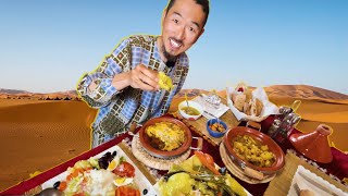 7 Days Moroccan Food Road Trip 🇲🇦 Ultimate Street Food Journey from Fes to Sahara [upl. by Dahl]