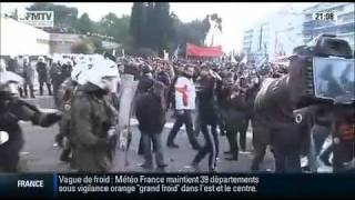 100 000 grecs manifestent contre laustérité européenne [upl. by Odanref515]