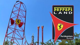 Ferrari Land Red Force rollback [upl. by Stubbs578]