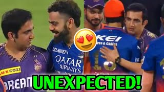 UNEXPECTED Gautam Gambhir amp Virat Kohli HUG 😍🔥 RCB vs KKR IPL 2024 Cricket News Facts [upl. by Ness428]