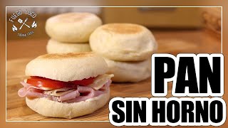 🥖 PAN CASERO hecho en SARTÉN  Paso a paso SIN HORNO [upl. by Dixil415]