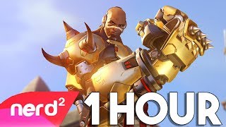 Overwatch Song  Whats My Name Doomfist Song 1 HOUR  NerdOut [upl. by Richmound]