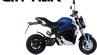 LEXMOTO Cypher Cineco ZS1500d2 City Slicker Derestricted Top Speed Run Electric Motorcycle 46 Mph [upl. by Llenel153]