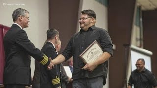 Students graduate from Norfolk Naval Shipyards apprentice program [upl. by Roarke121]