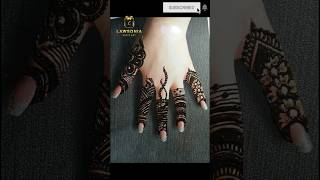 new easy and simple henna finger designt series new songmailanjimarudhani mehandi design 2024 [upl. by Lennad]