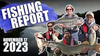 Fishing Report  November 17 2023 [upl. by Nivrac]